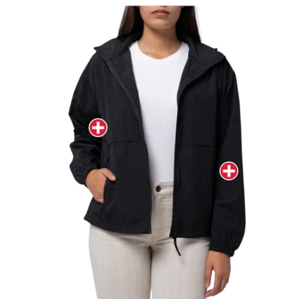 NEW Parasuco Hooded Packable Jacket | Black
